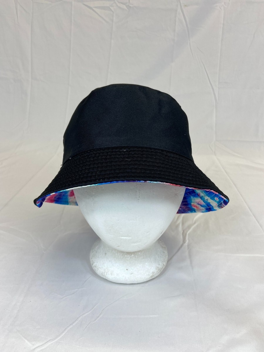 Unisex Lululemon Both Ways Reversible Red and Black Tie-Dye Bucket Hat OS​ Luluemon Both Ways Reversible Red Black Tie Dye Bucket Hat  main image 4