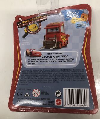 Disney Pixar Cars World Of Cars Dexter Hoover Mattel Sealed