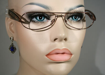 X IDE IMMAGINE EYEWEAR 'Mahalo' Streamlined Copper Aviator Style Glasses Frames
