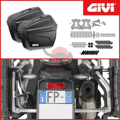 SEITENKOFFER + HALTERUNGEN [GIVI] E22 22 LITER - CFMOTO 700 MT ADV (2025)