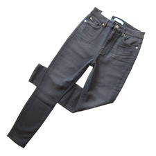 NWT 7 For All Mankind High Waist Ankle Skinny in Evening Grey b air Jeans 26