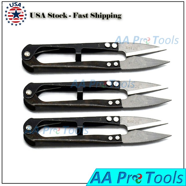 3 PCS NEW METAL SEWING THREAD NIPPERS TRIMMING SCISSORS SNIPPERS