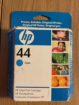 Original HP 44 Cyan Tinte 51644C versiegelt verpackt Original Tintenstrahlpatrone HP Nr 44