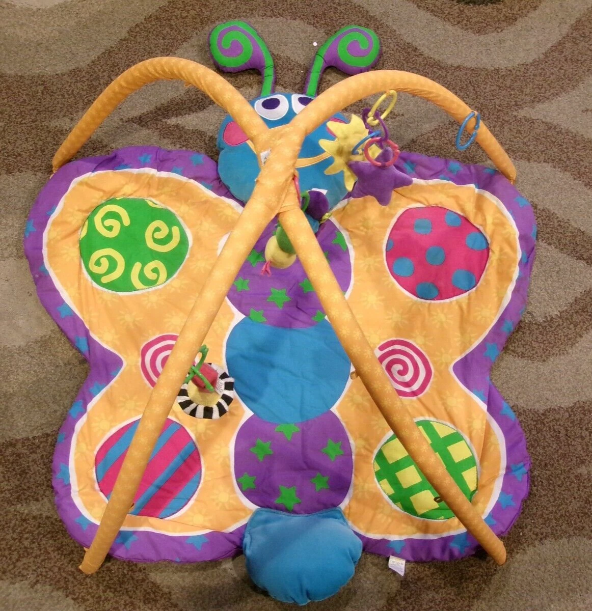 Twist & Fold Activity Gym & Play Butterfly Mat for Babies CARTER'S