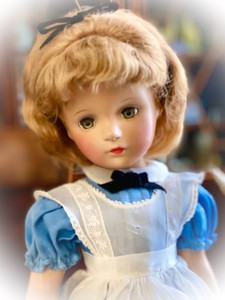 vintage alice in wonderland madame alexander doll