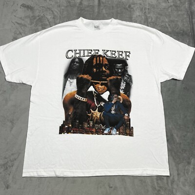 トップス glo gang Chief keef Glo Gang Label Chief Keef Tshirt - ZANIAZ STORE