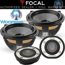Focal Utopia Be No 5 Active 5.25" Midbass Car Speakers Beryllium Tweeters New