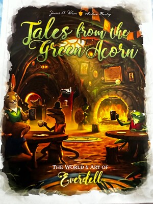 Everdell - Tales from the Green Acorn book. The world and art of Everdell promo
