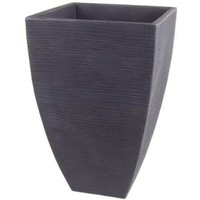 Rillentopf 60Cm Anthrazit PflanzküBel Blumentopf Pflanztopf BlumenküBel ÜBertopf