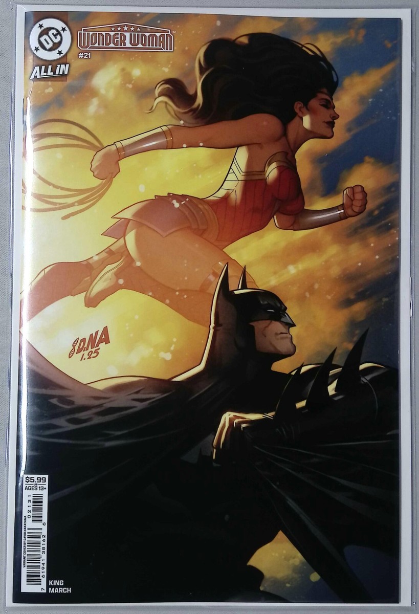 WONDER WOMAN #21 CVR B DAVID NAKAYAMA CARD STOCK VARIANT (DC
