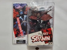 NEW (Read) The Art of Spawn Series 27 Issue 85 Cover Art Figure SEALED McFarlane