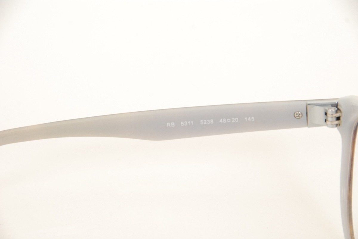 メガネ Ray-Ban Luxury Eyeglass Frame RB5311-5238 Unisex Authentic Ray Ban RB 5311 5238 Havana Opal Blue 48mm Frames
