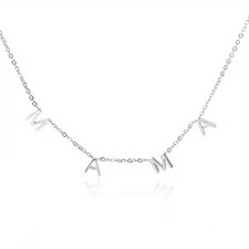 Mama Stainless Steel Letter Necklace Gift Mother's Day Women's Jewelry