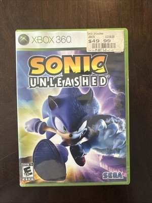 Sonic Unleashed (Microsoft Xbox 360, 2008) CIB Complete w/ Manual Tested