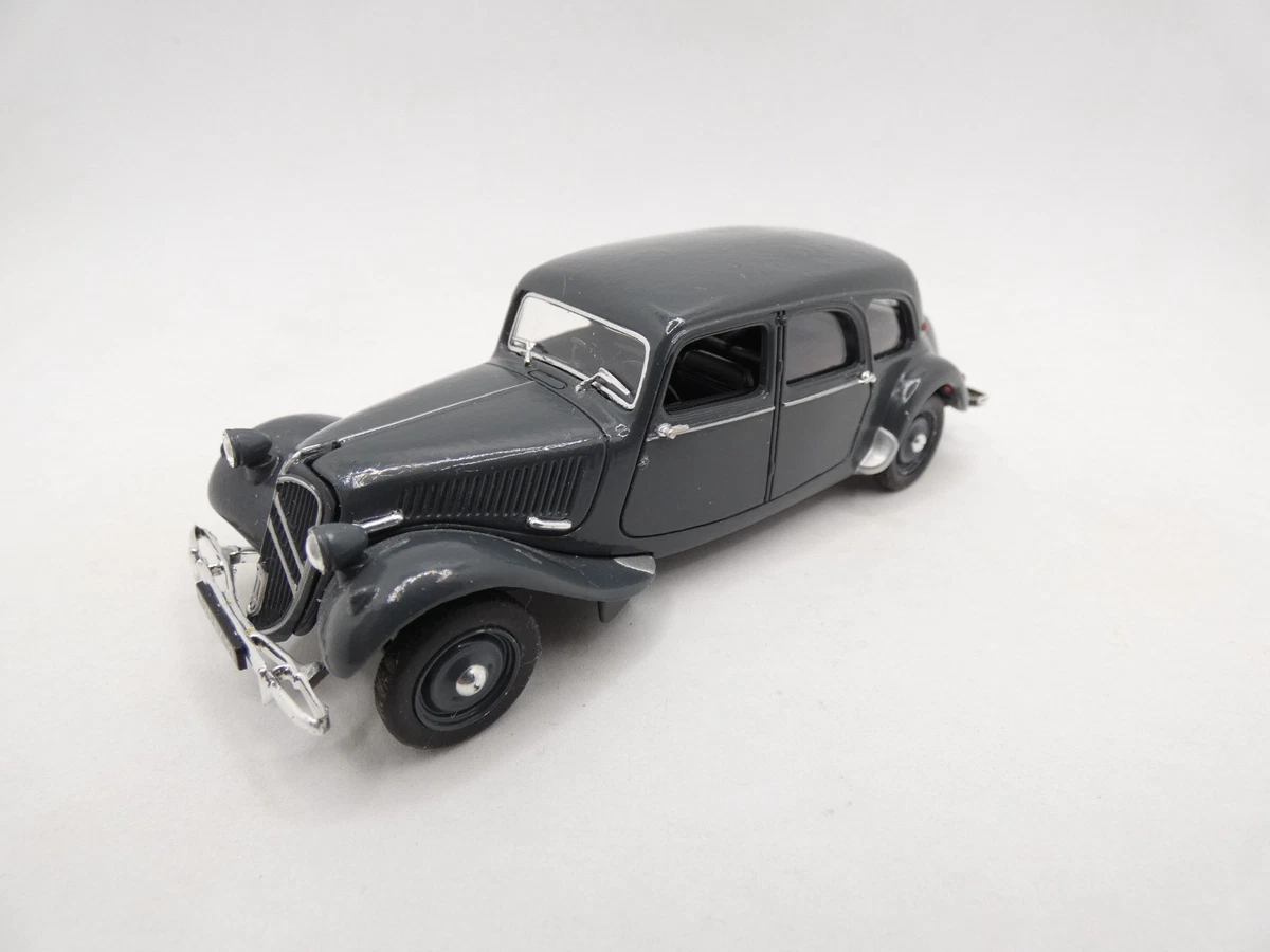 715L Rare Vintage Minialuxe Citroën 11cv Traction Black Friction Motor