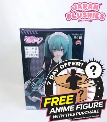 Hatsune Miku Anime Figur Dienstmädchen Nudelstopper FuRyu Japan Import UK VERKÄUFER