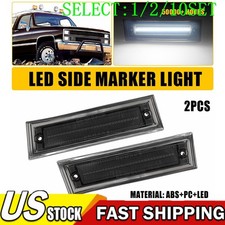 LED Front Side Marker Light For 81-86 Chevrolet GMC C20 C30 Blazer C/K B 1~10X