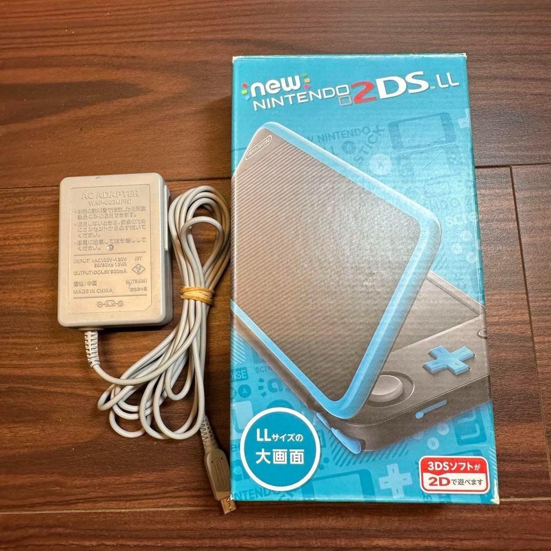 Nintendo 2DS LL 4GB Black/Blue Handheld System for sale online | eBay