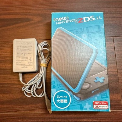 Nintendo 2DS LL 4GB Black/Blue Handheld System for sale online | eBay