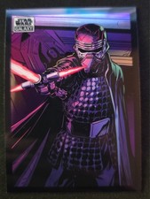 2022 Topps Chrome Star Wars Galaxy Kylo Ren # 83 Base Card