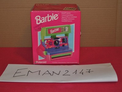 Vintage Barbie Polaroid Instant One Step 600 Film Camera Neu Lagerfund