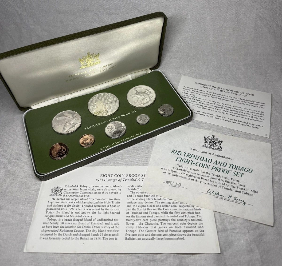 Trinidad And Tobago In World Mint & Proof Coin Sets for sale | eBay