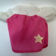 Vintage 1983 Rainbow Brite Nightie Pink Nightgown Star Doll Outfit Mattel