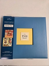 Hallmark Instant Scrapbook Album Family Fun PreDesigned Pages Photo Memories NEW