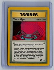 Chaos Gym 102/132 Rare Gym Challenge Pokemon Unlimited
