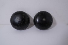1 - Matching Pair of 3 inch Black Painted Bells Western Electric Woodbox Phone