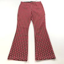 Zara Medium Fit 28W 28L Mid Low High Rise Pull On Printed Pants All Over Print
