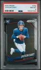 2025 PANINI PRIZM #332 JAXSON DART ROOKIE RC PSA 8