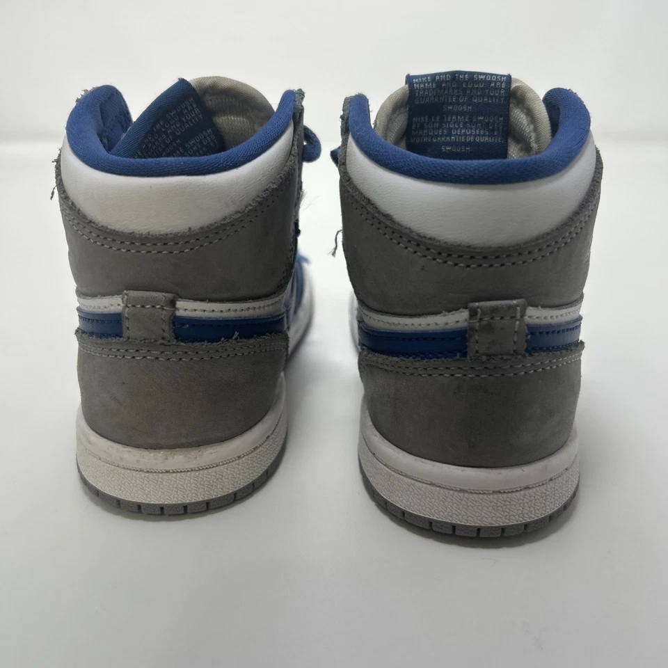 Nike Air Jordan 1 Retro High OG True Blue Shoes Youth Boys Size 10C FD1413-410 - Image 4 of 4