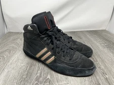 2010 Adidas Combat Speed 3 Rare Wrestling Shoes Men’s Size 11.5 BLACK GRAY RED