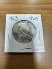 1963 .50 Franklin Half Dollar Proof Coin Deep Cameo