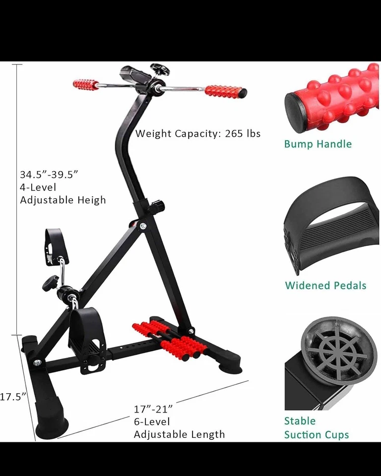 Dskeuzeew Bike Pedal Exerciser Hand, Arm, Leg, Knee Flexor Model Sxz-011 - Image 4 of 4