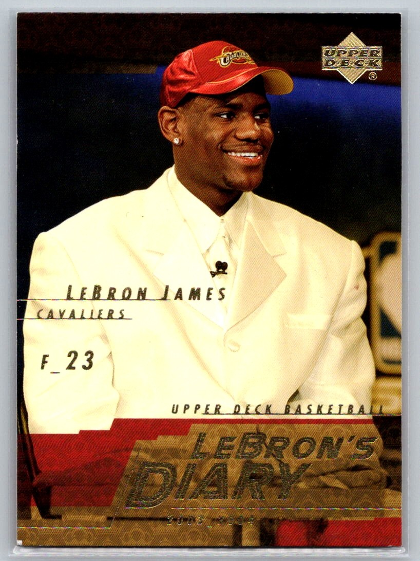 2003-04 Upper Deck #LJ5 LeBron James LeBron's Diary