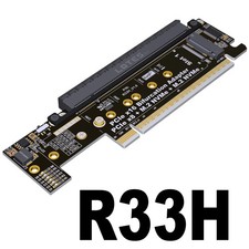 PCIe 5.0 x16 to x8 x4 x4 Splitter Card NVMe SSD Expansion Card Supports Gen5