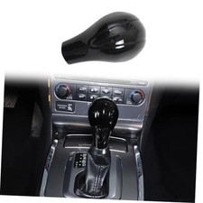 Gear Shift Knob Cover Compatible with Infiniti G37 Gear shifter-glossy black