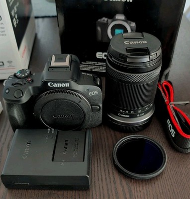 Canon EOS R50 Systemkamera + RF-S 18-150mm f/3.5-6.3 IS STM mit OVP, Gebraucht