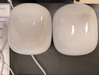 Slightly Used Google Wifi Mesh Router 2-Pack Fi 6E