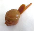 PEZ Vintage 1960 Native American Indian Peace Pipe Hard to find ULTRA RARE COLOR