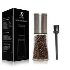 Original Stainless Steel Pepper Grinder or Salt Mill 1pk - Coarseness Adjusta...