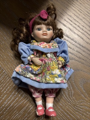 MARIE OSMOND Knickerbocker MOTHERS DAY GREETING CARD DOLL Porcelain 1996