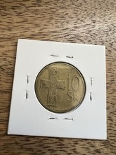 Slovakia 10 Korun Coin | Cross Design 1993 Coin
