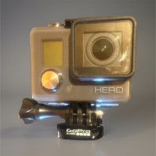 GoPro HERO Waterproof Underwater Housing Case 40m Clear/Black Snap-On Mount