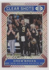 2020 Panini Illusions Clear Shots Sapphire Drew Brees #7 7iu