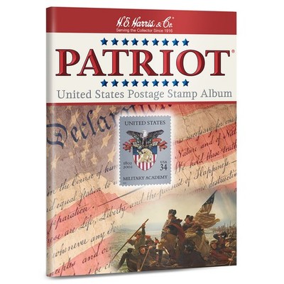 H.E. Harris Patriot  United States Postage Stamp Album