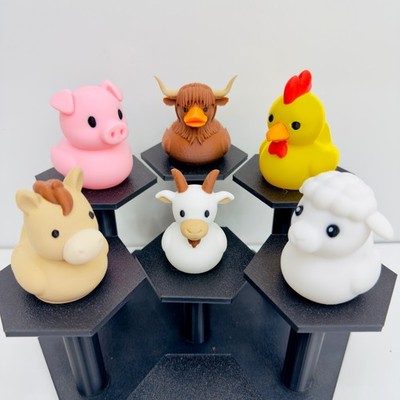 Farm Animal Duck |Highland Cow Rooster Sheep Goat Horse Pig| Jeep Duck |3D Print