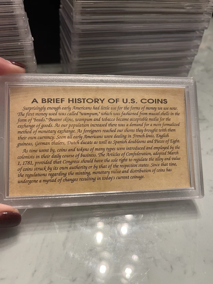 United States Twenty Five Years Coin Set 25 Years 1968-1992 w/Coa - Image 4 of 4